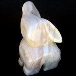 "Listening Hare" - Colorado Alabaster