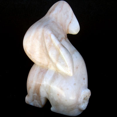 "Listening Hare" - left side