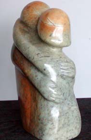 "The Embrace" - left side