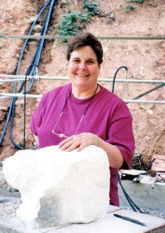 Sculptor J. Gail Geer.  Click for resume. 