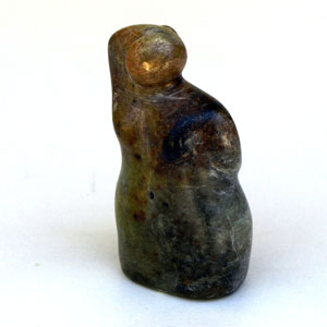 "Primative Nude", California Soapstone, front view