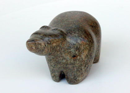 "Treasure Bear" - front view.