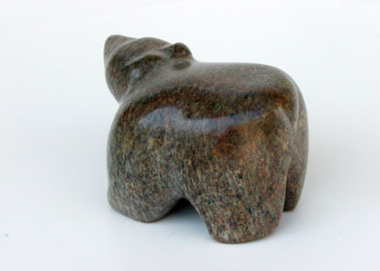 "Treasure Bear" - left side view.